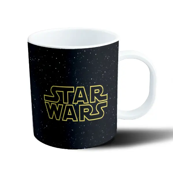 Taza de Plástico Star Wars Logo Espacio