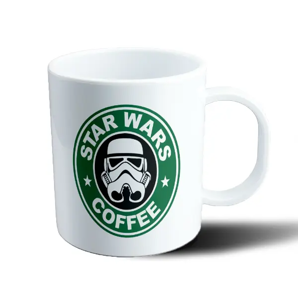Taza de Plástico Star Wars Coffee Stormtrooper