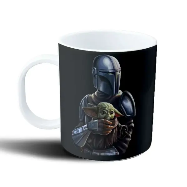 Taza de Plástico Star Wars The Mandalorian y Grogu