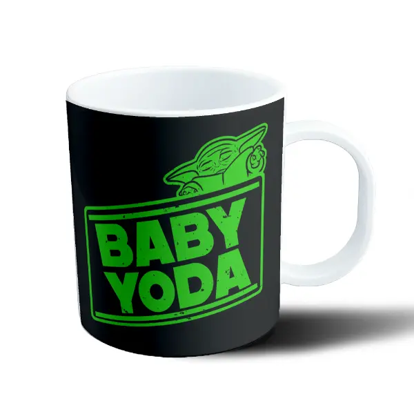 Taza de Plástico Star Wars Baby Yoda
