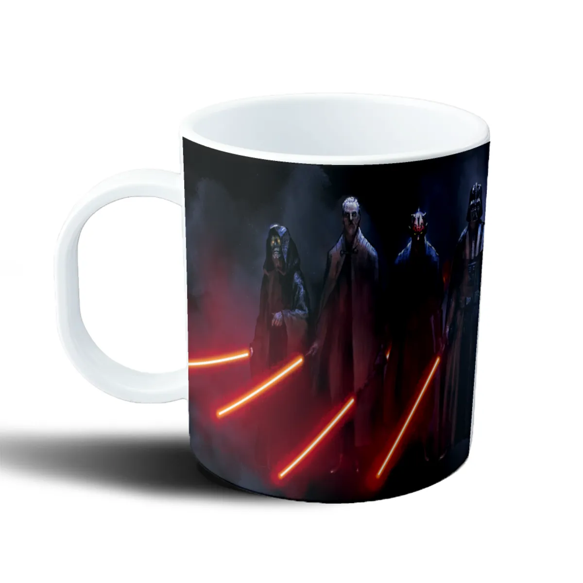 Taza de Plástico Star Wars Villanos y Jedi Sables de Luz - vista 2