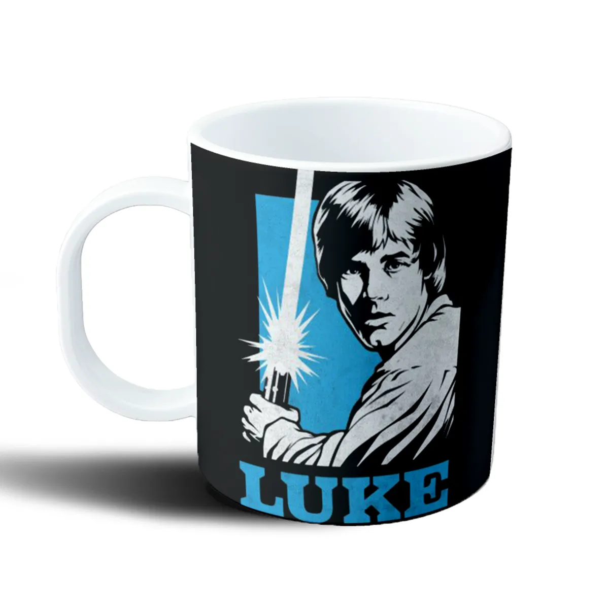 Taza de Plástico Star Wars Luke Skywalker Sable Láser - vista 2