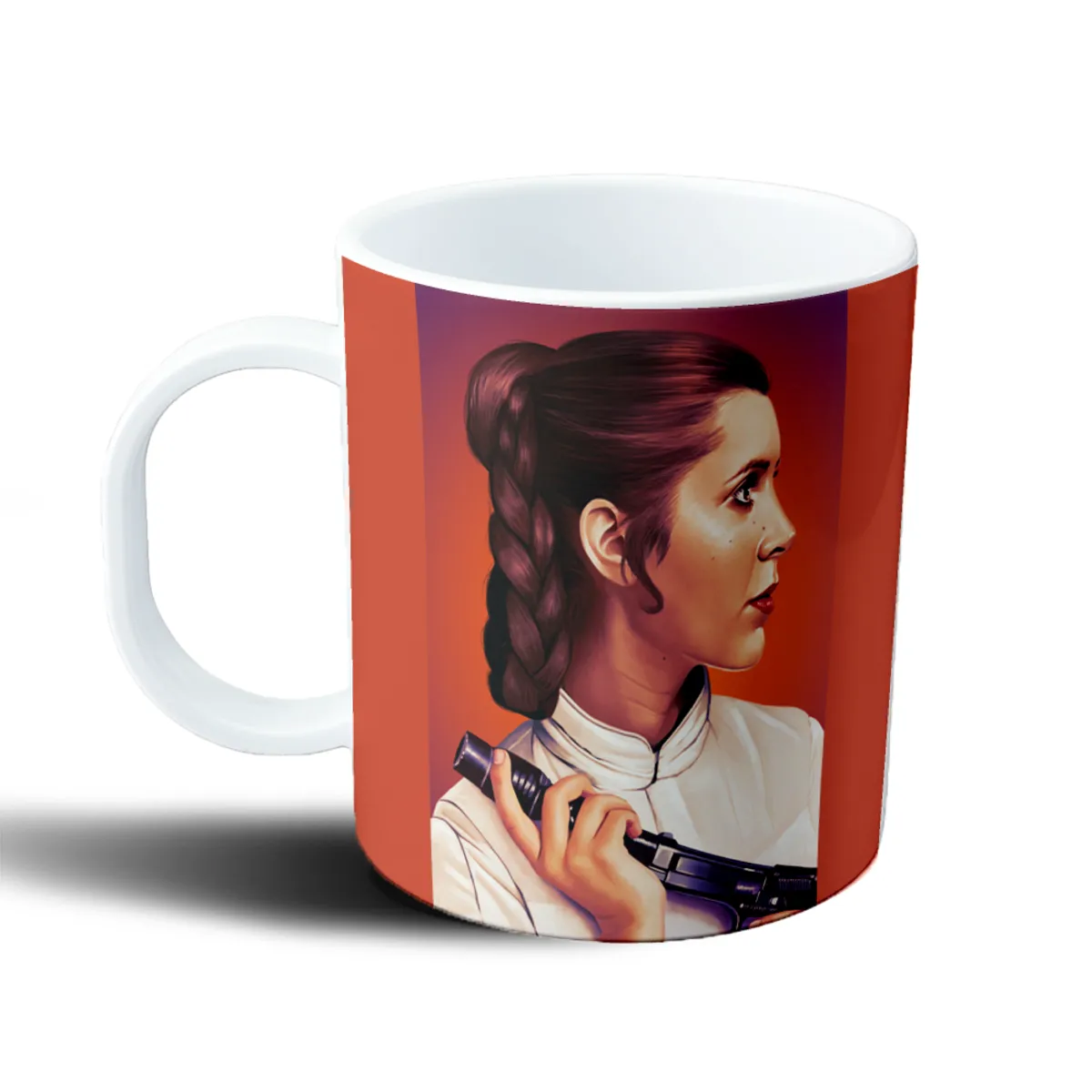 Taza de Plástico Star Wars Princesa Leia Trenza Blaster - vista 2