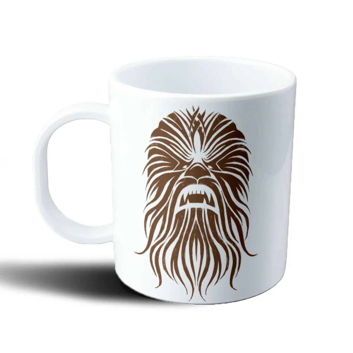 Taza de Plástico Star Wars Chewbacca Diseño Minimalista - vista 2