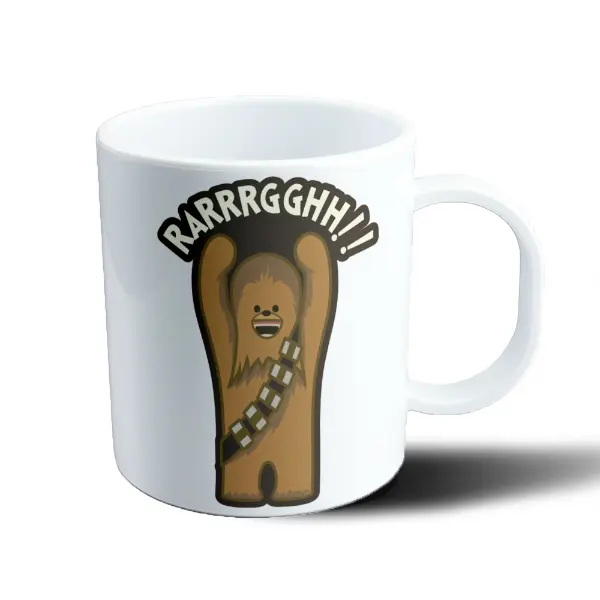Taza de Plástico Star Wars Chewbacca RARRRGGHH