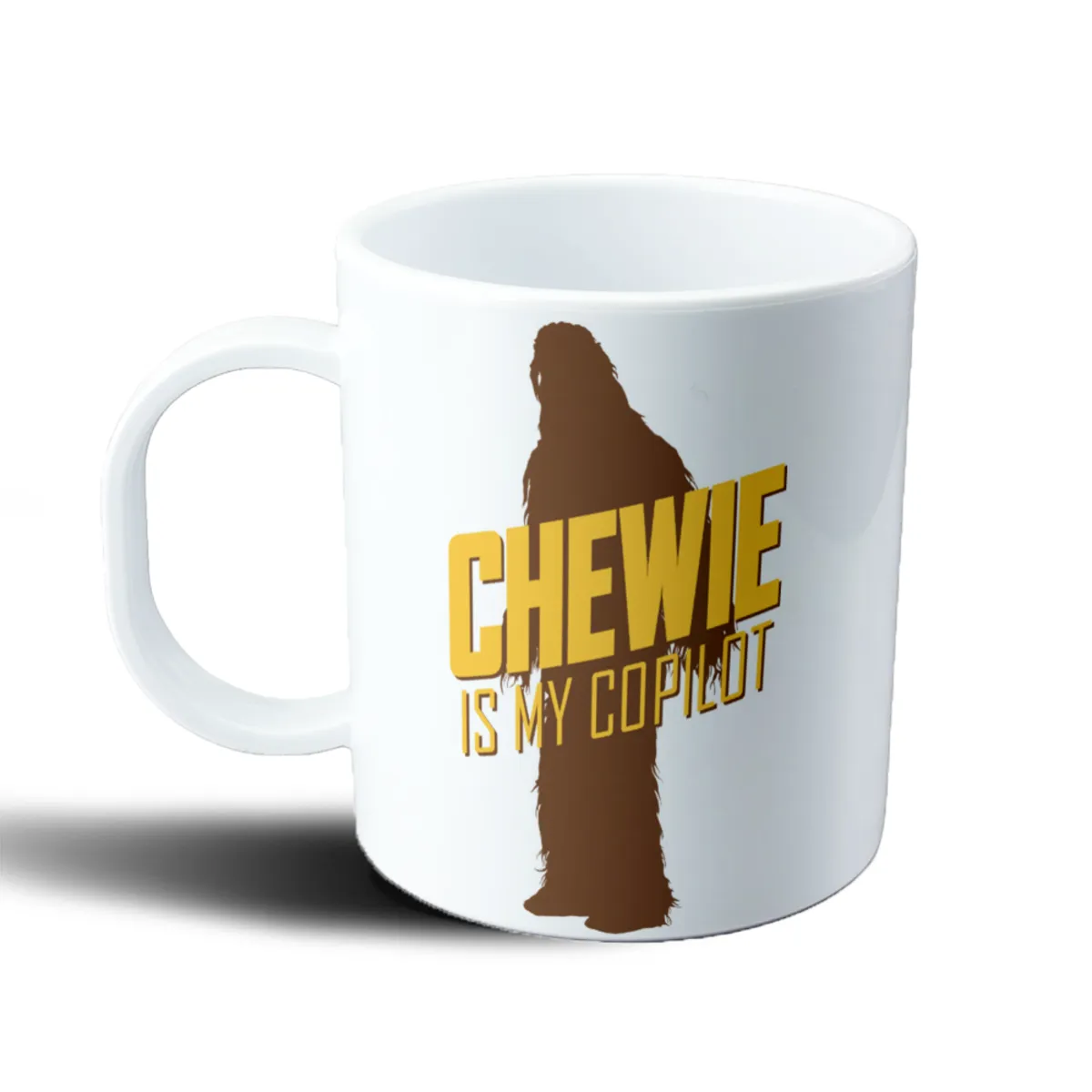 Taza de Plástico Star Wars Chewie Is My Copilot - vista 2
