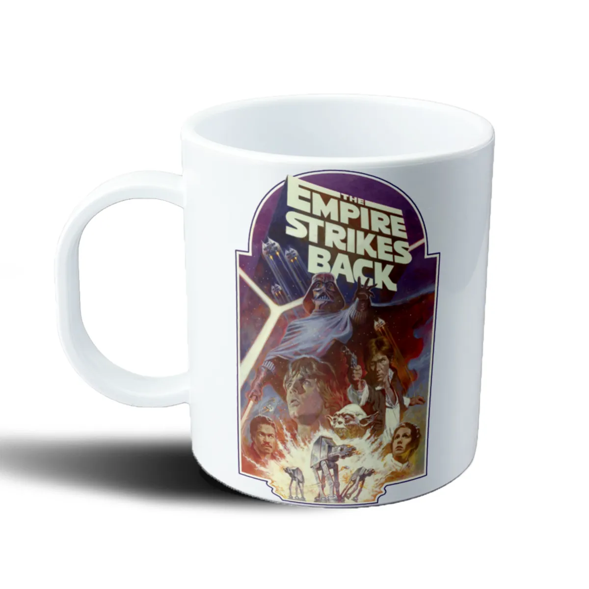 Taza de Plástico Star Wars El Imperio Contraataca Poster Vintage - vista 2