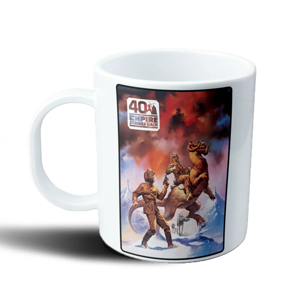 Taza de Plástico Star Wars El Imperio Contraataca 40 Aniversario Luke y Tauntaun - vista 2