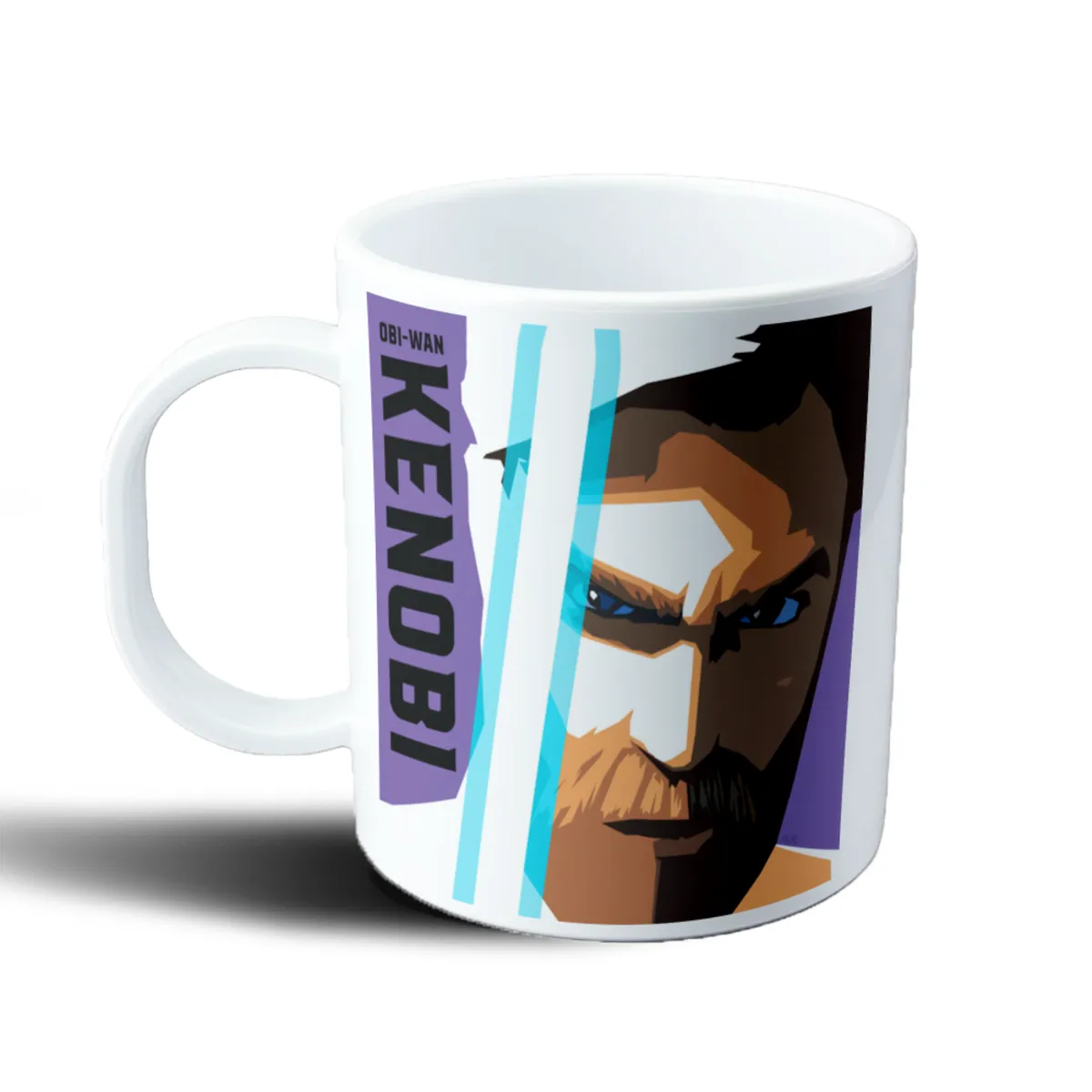 Taza de Plástico Star Wars Obi-Wan Kenobi Sable Azul - vista 2