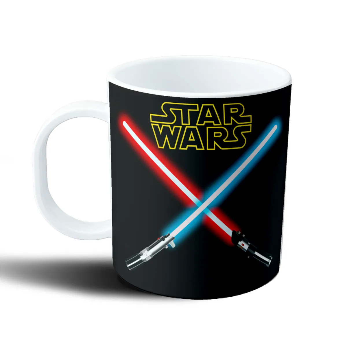 Taza de Plástico Star Wars Sables de Luz Cruzados - vista 2