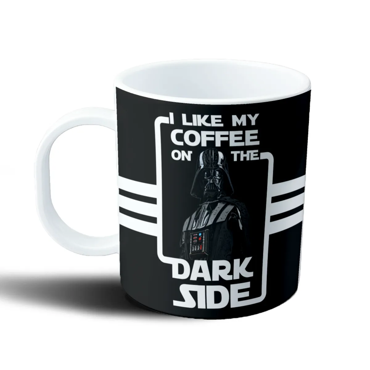 Taza de Plástico Star Wars Darth Vader I Like My Coffee On The Dark Side - vista 2