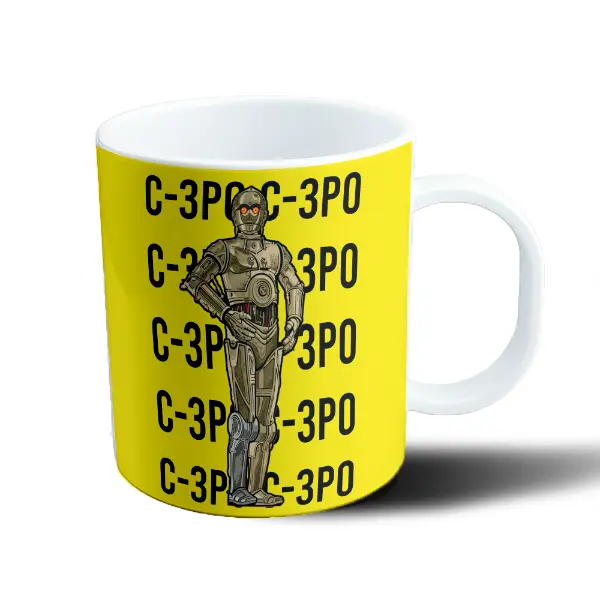 Taza de Plástico Star Wars C-3PO Repetido