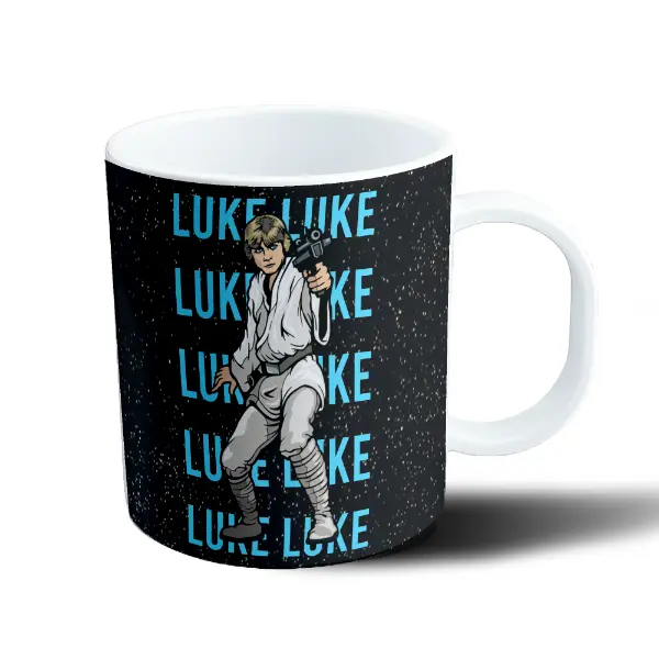 Taza de Plástico Star Wars Luke Skywalker Blaster
