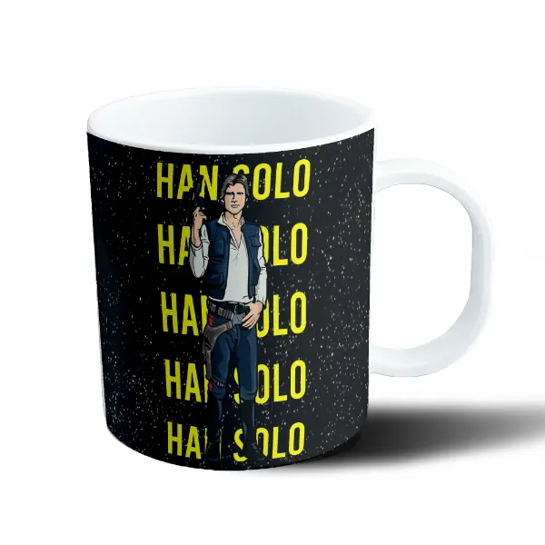 Taza de Plástico Star Wars Han Solo