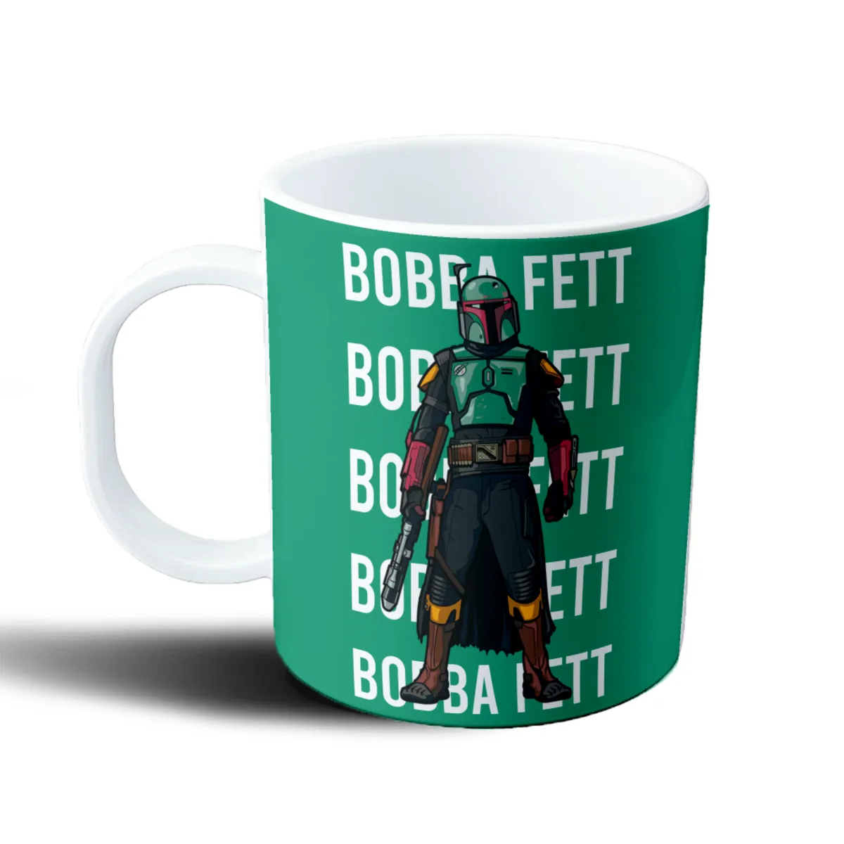 Taza de Plástico Star Wars Boba Fett Verde - vista 2