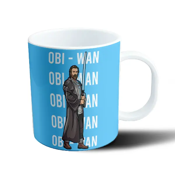 Taza de Plástico Star Wars Obi-Wan Kenobi Sable de Luz