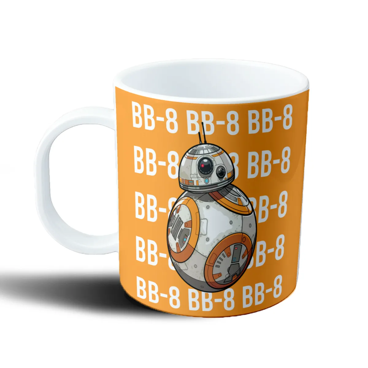 Taza de Plástico Star Wars BB-8 Patrón Naranja - vista 2