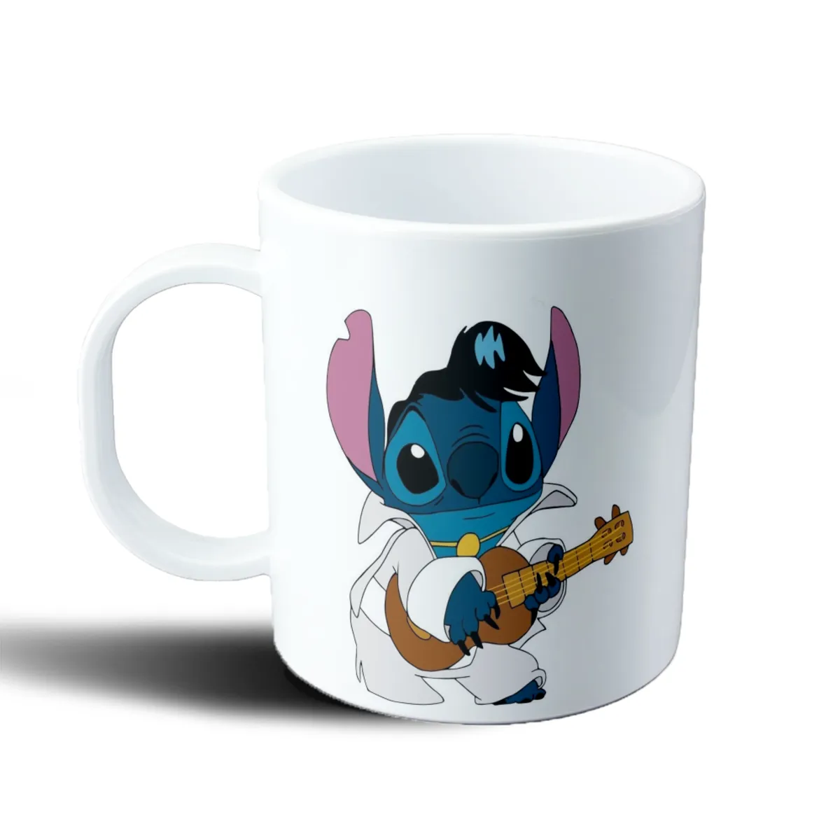 Taza de Plástico Stitch Elvis Presley con Guitarra - vista 2