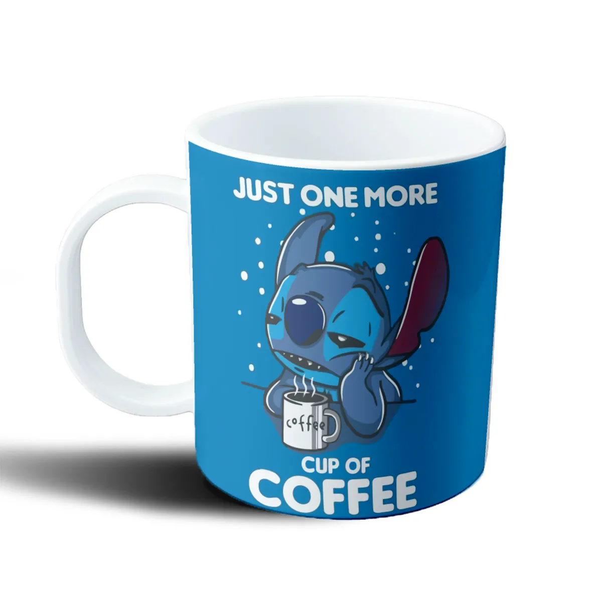 Taza de Plástico Stitch Just One More Cup of Coffee - vista 2