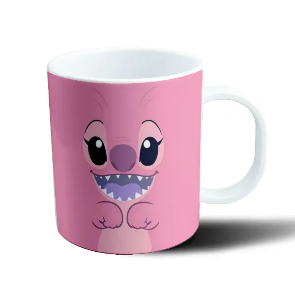 Taza de Plástico Stitch Angel