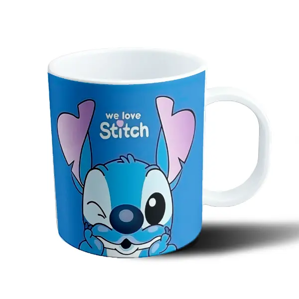 Taza de Plástico Stitch We Love Stitch Guiño