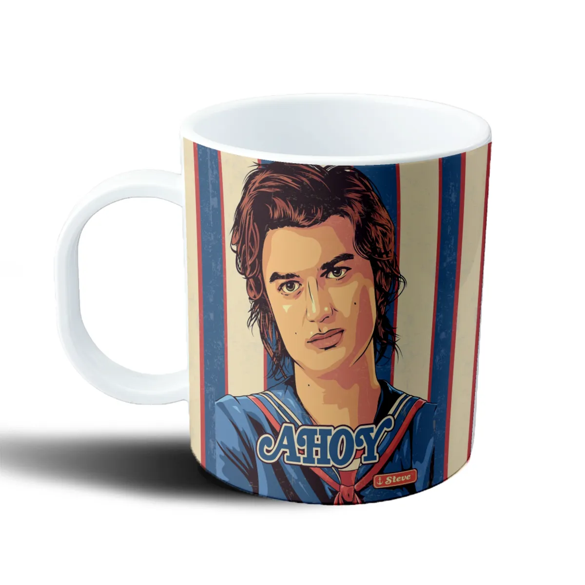 Taza de Plástico Stranger Things Steve Harrington Ahoy - vista 2