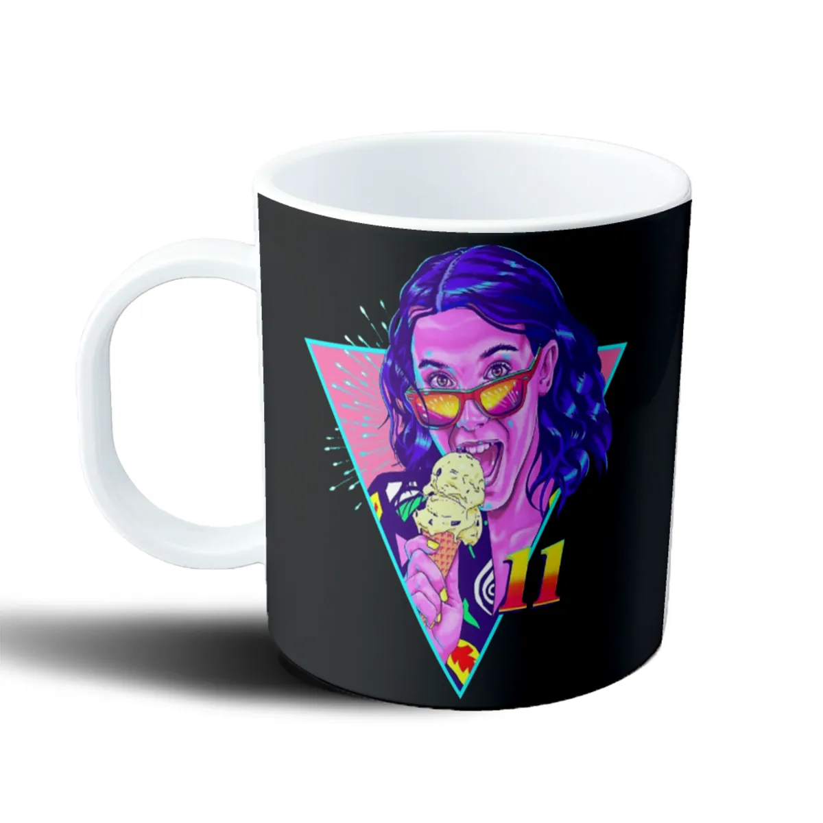 Taza de Plástico Stranger Things Eleven Helado - vista 2