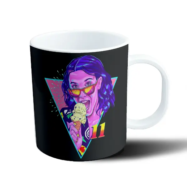 Taza de Plástico Stranger Things Eleven Helado