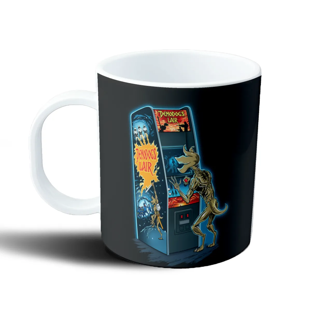 Taza de Plástico Stranger Things Demogorgon Arcade Demodog's Lair - vista 2