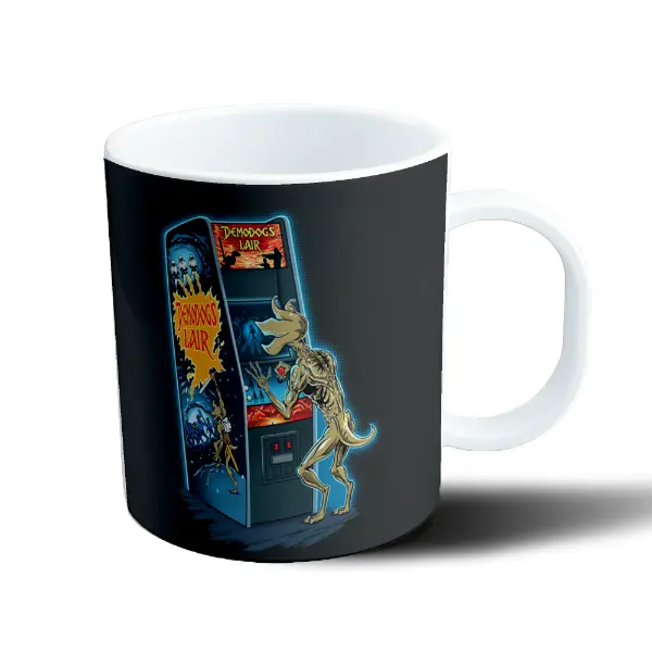 Taza de Plástico Stranger Things Demogorgon Arcade Demodog's Lair