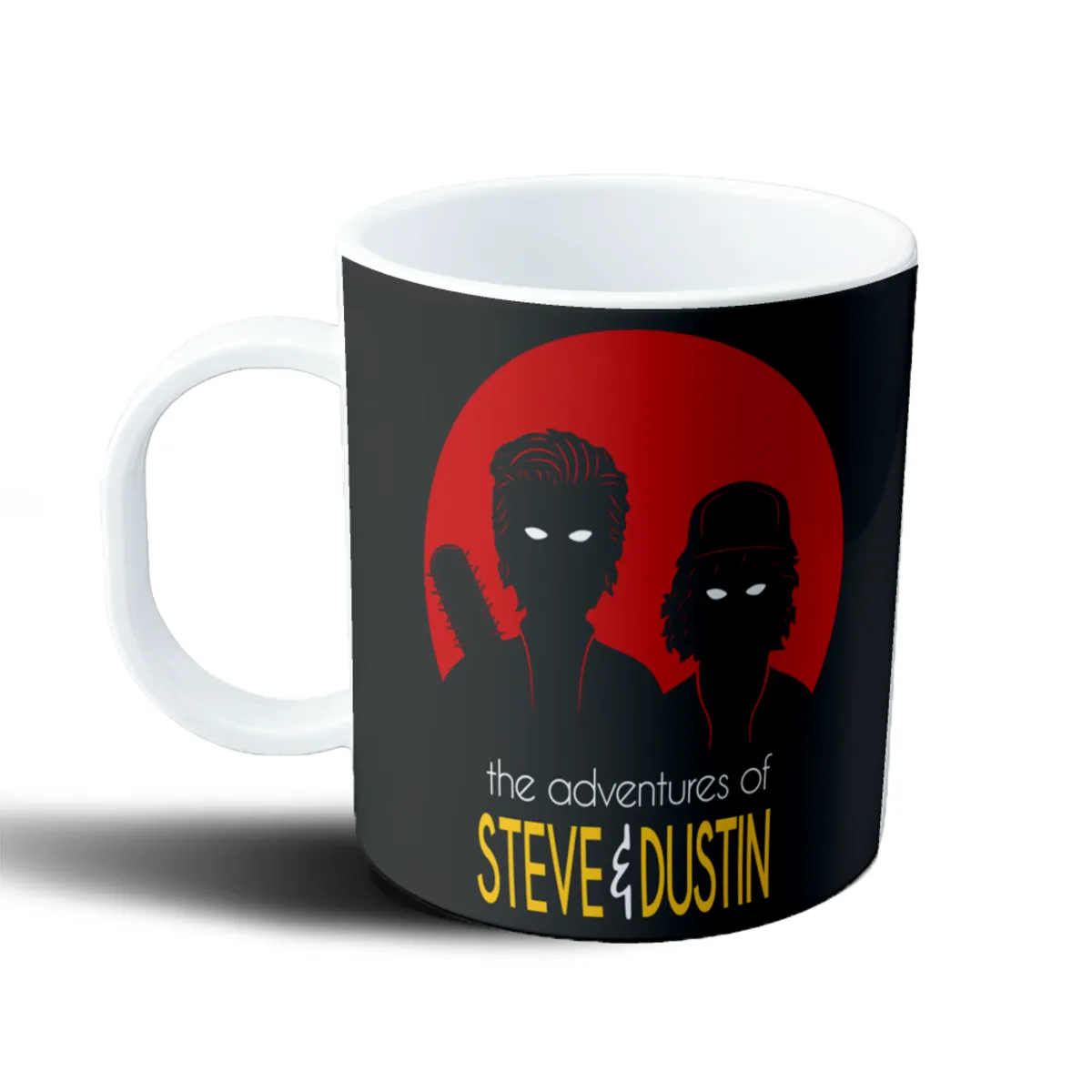 Taza de Plástico Stranger Things Steve y Dustin The Adventures - vista 2