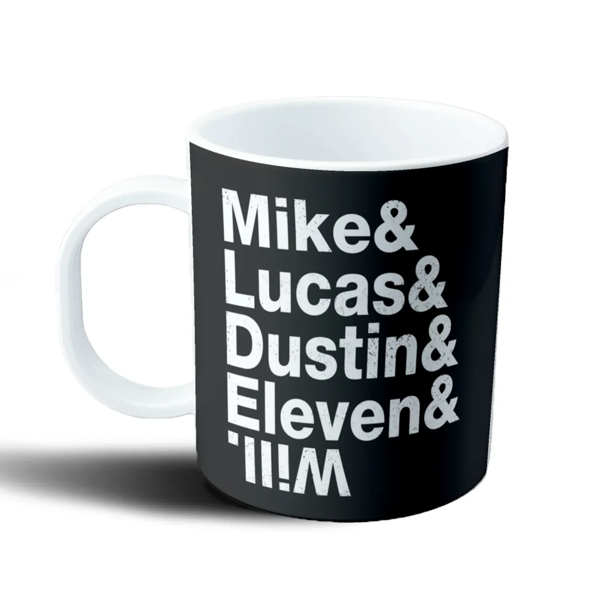 Taza de Plástico Stranger Things Mike Lucas Dustin Eleven y Will - vista 2