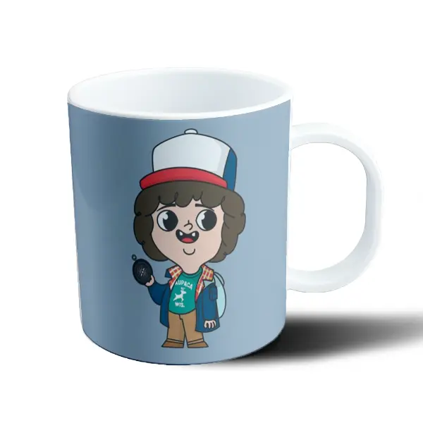 Taza de Plástico Stranger Things Dustin Chibi