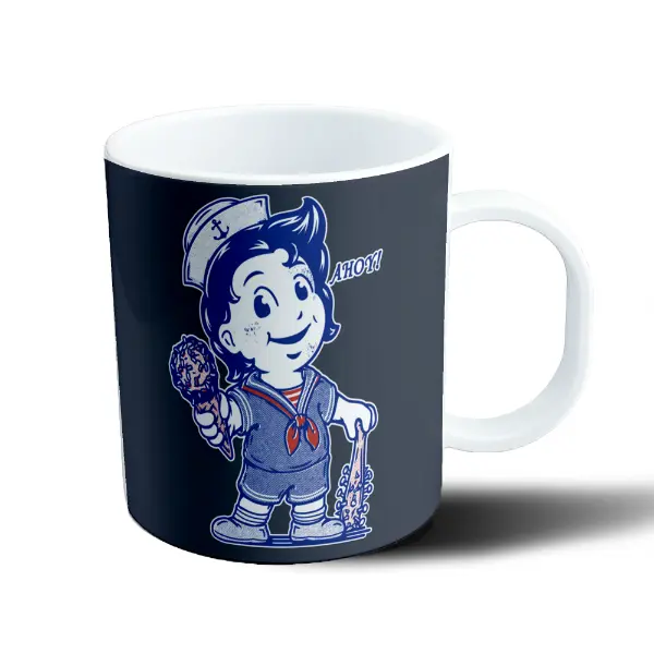 Taza de Plástico Stranger Things Steve Scoops Ahoy