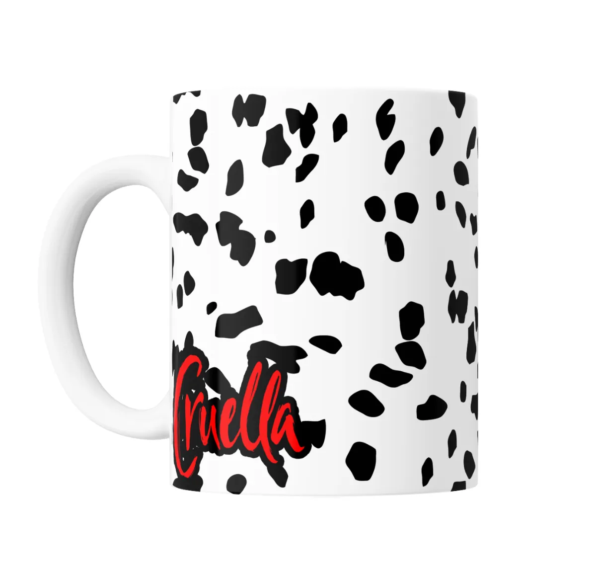 Taza de Cerámica Cruella Manchas Dálmatas - vista 2