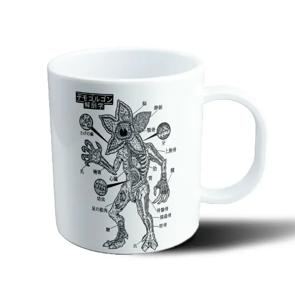Taza de Plástico Stranger Things Demogorgon Anatomía
