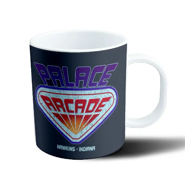 Taza de Plástico Stranger Things Palace Arcade Hawkins Indiana