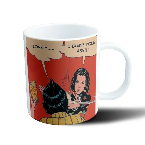 Taza de Plástico Stranger Things Eleven y Mike Eggos