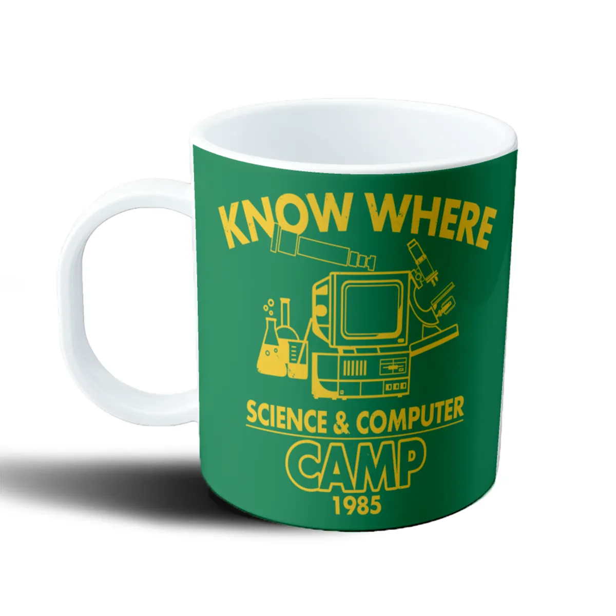 Taza de Plástico Stranger Things Camp Know Where 1985 - vista 2