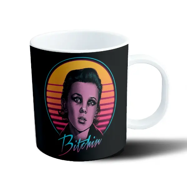 Taza de Plástico Stranger Things Eleven Bitchin