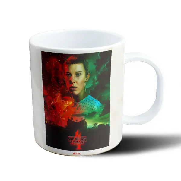 Taza de Plástico Stranger Things 4 Eleven