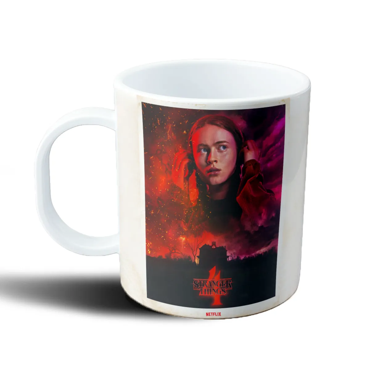 Taza de Plástico Stranger Things 4 Max Póster Netflix - vista 2