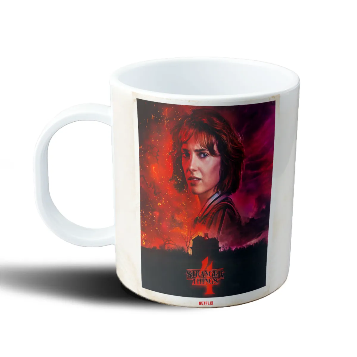 Taza de Plástico Stranger Things 4 Póster Netflix - vista 2