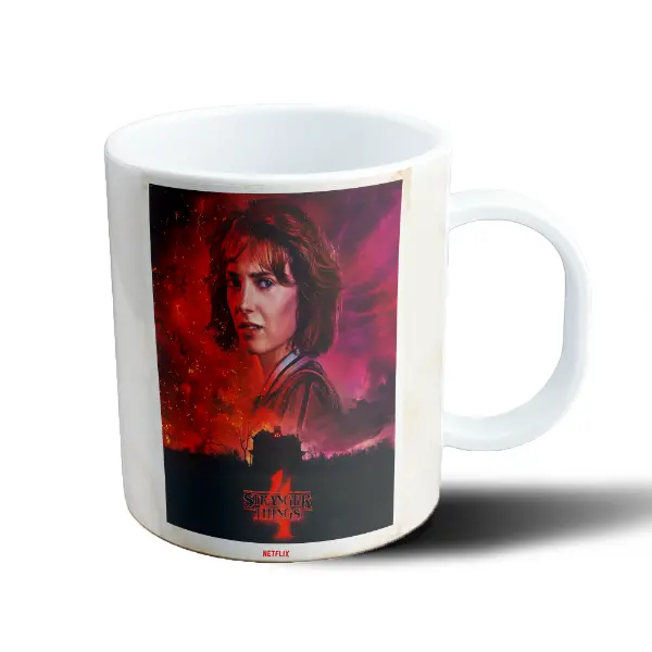 Taza de Plástico Stranger Things 4 Póster Netflix