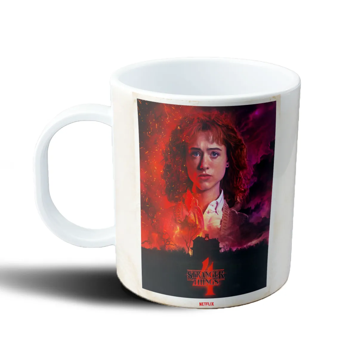 Taza de Plástico Stranger Things 4 Max Afiche Netflix - vista 2