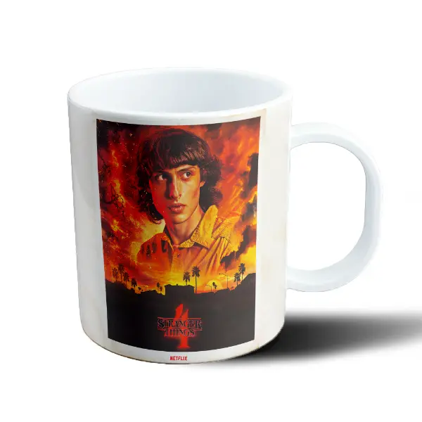 Taza de Plástico Stranger Things 4 Max Mayfield Fuego