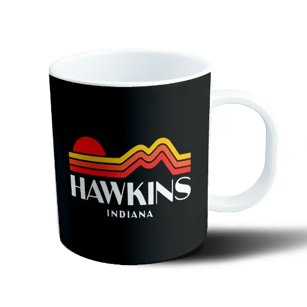 Taza de Plástico Stranger Things Hawkins Indiana