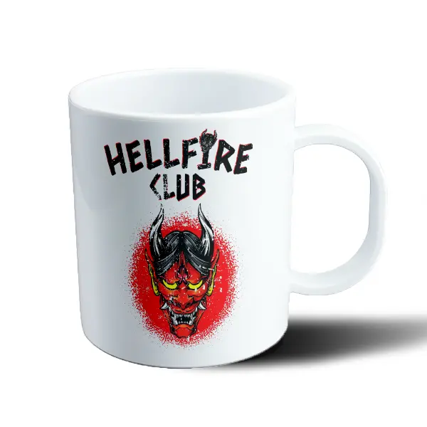 Taza de Plástico Stranger Things Hellfire Club Demogorgon