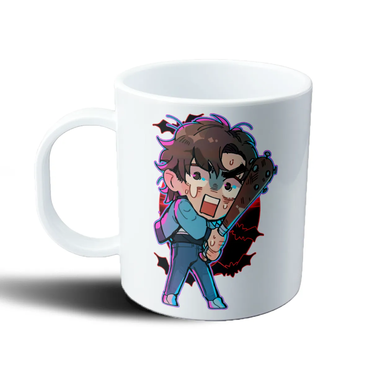 Taza de Plástico Stranger Things Steve con Bate - vista 2