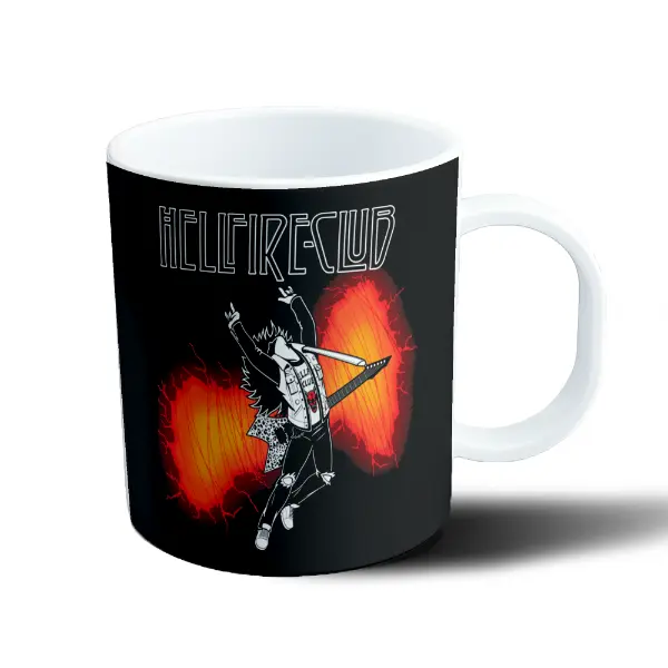 Taza de Plástico Stranger Things Hellfire Club Guitarrista
